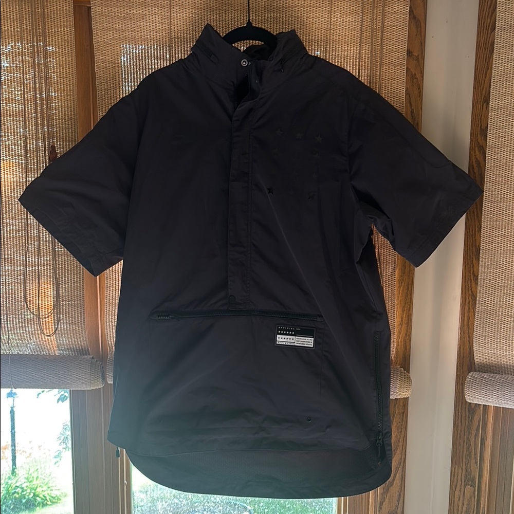 NIKE Sportswear Air Pivot V3 Black 1/2 Zip Pullover Basketball Jacket